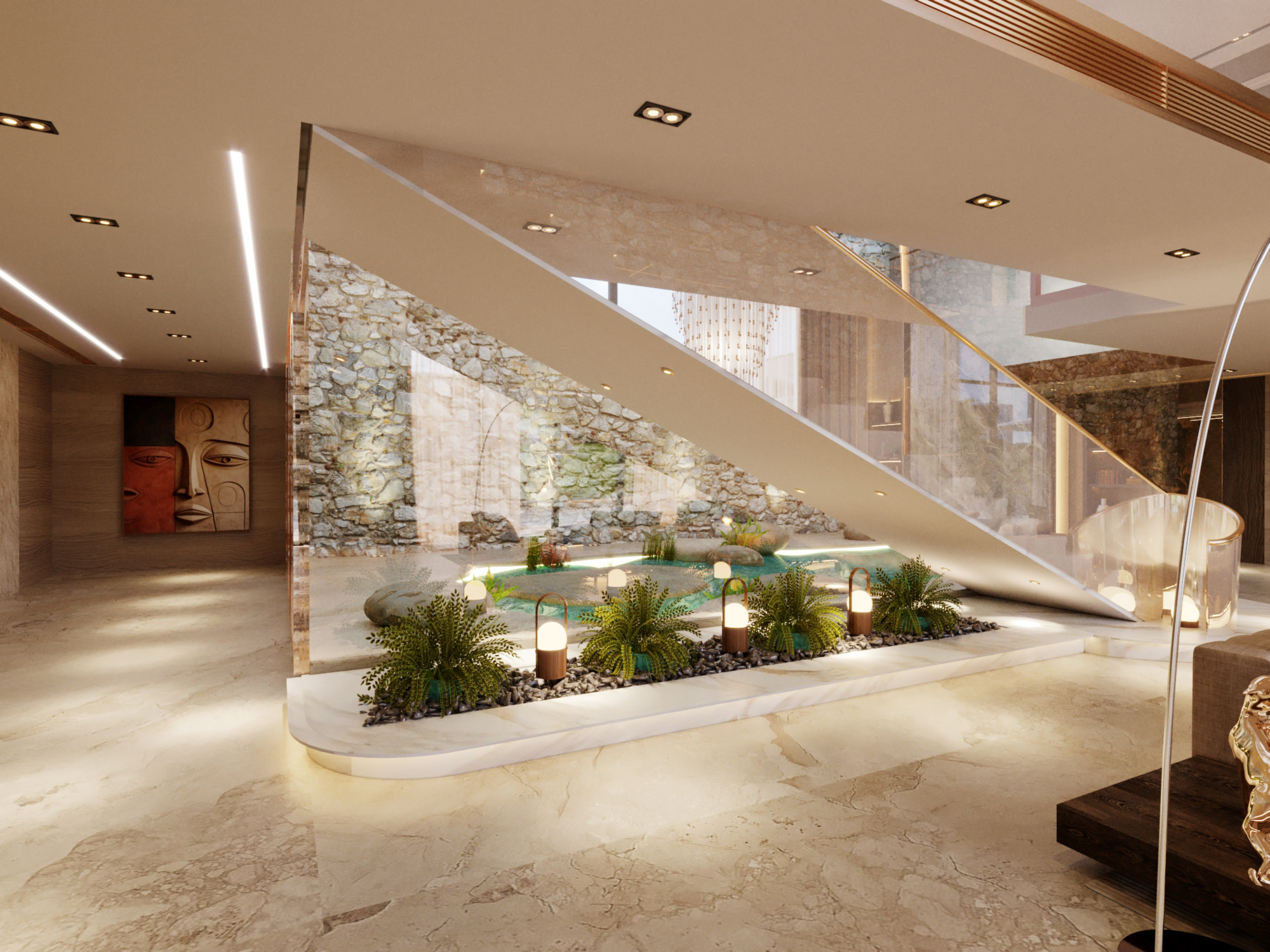 villa living view 05