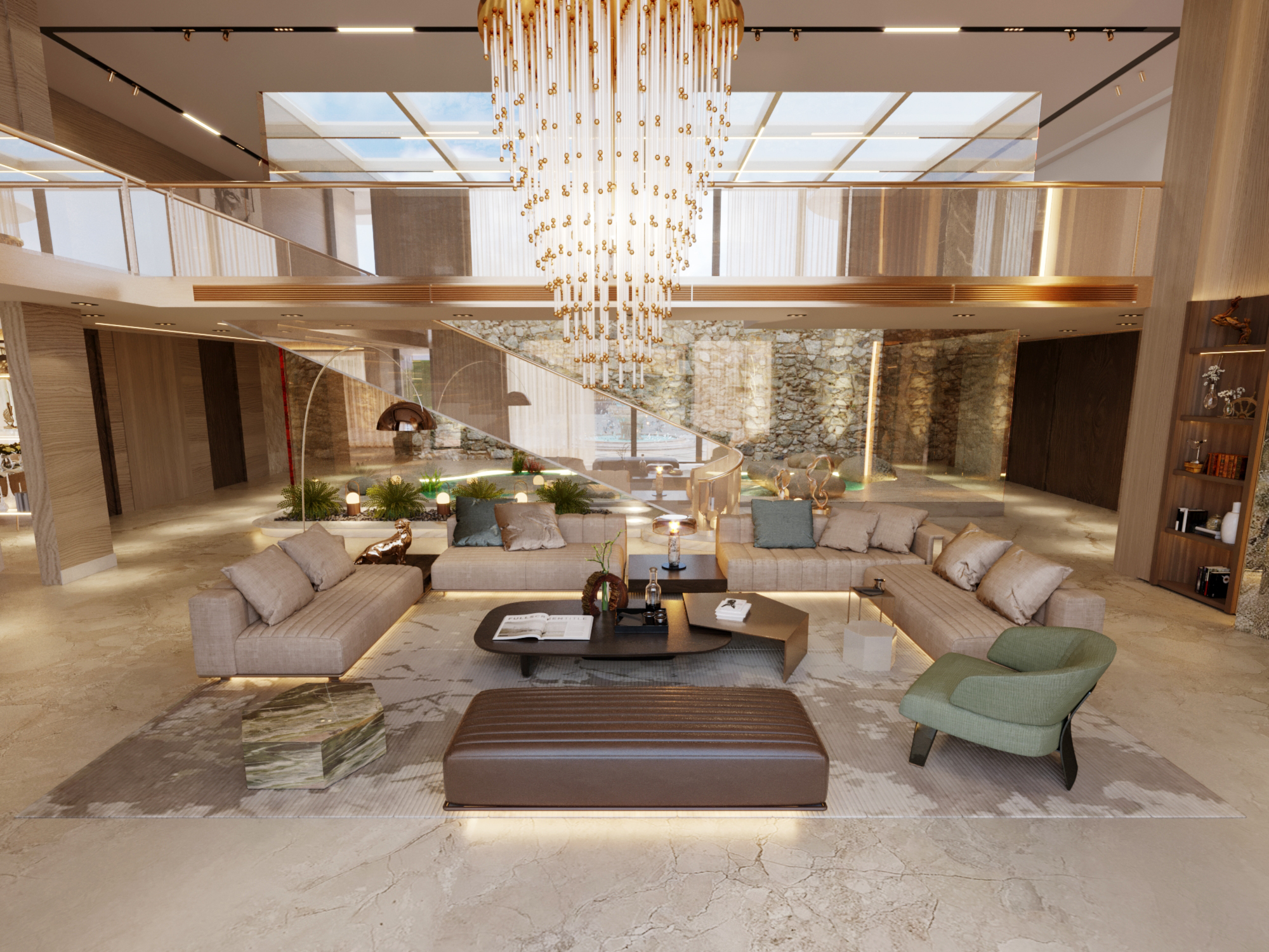 villa living view 06