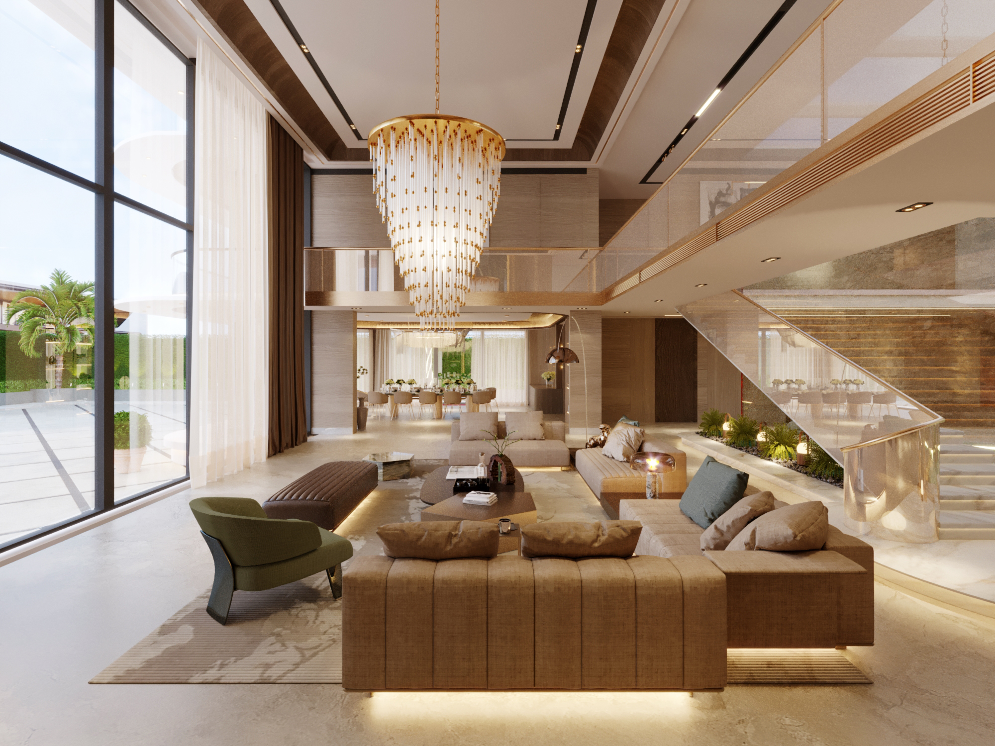 villa living view 07