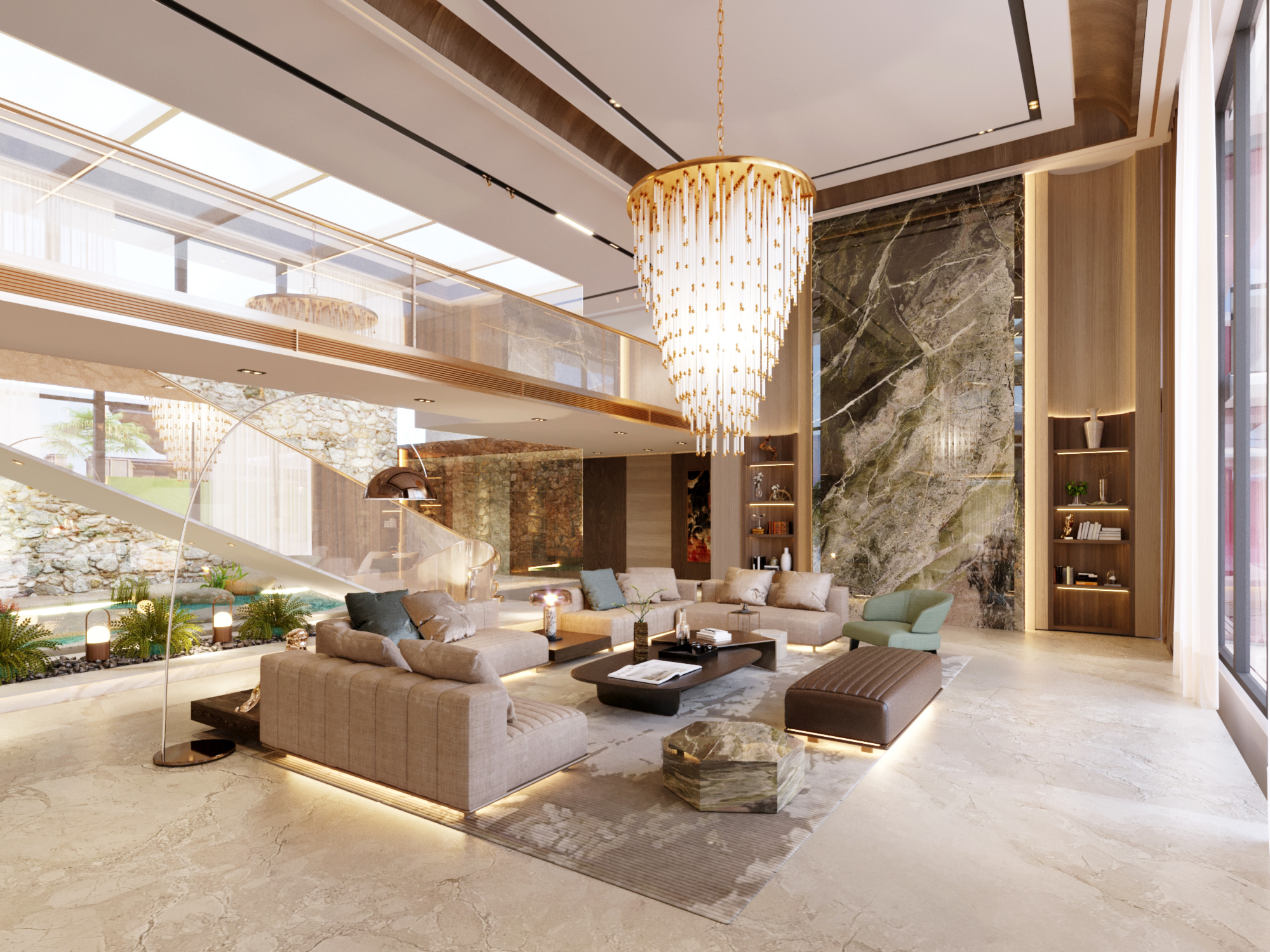 villa living view 09